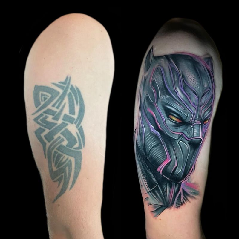 Cover-up tattoo — ls Tattoo Studio Tattoo Studio